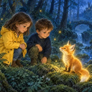 Leśny sekret — przykładowa ilustracja