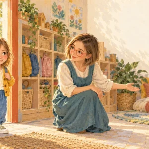 Nowa przygoda w szkole — przykładowa ilustracja